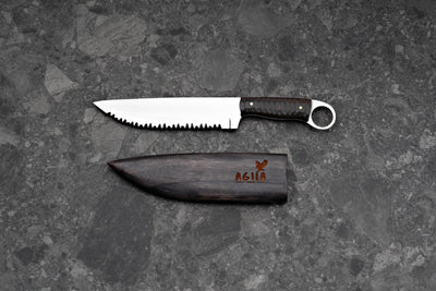Agila Serrated Chef's Knife Knife Itamae 