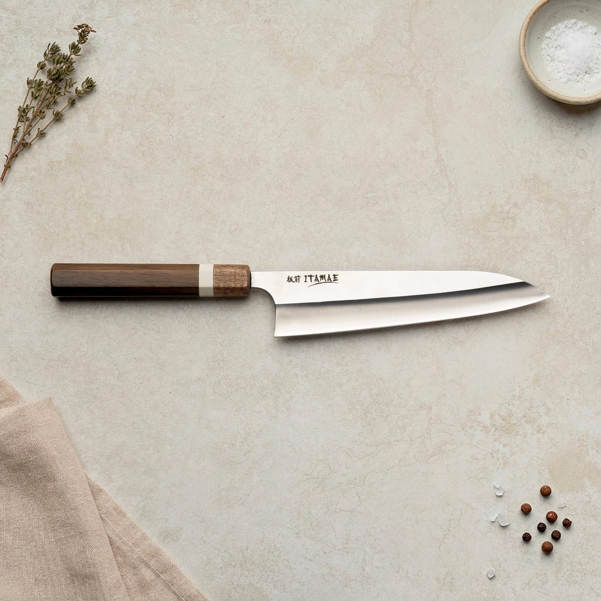 KISO Gyuto Knife Chef Standard Stainless Steel ITAMAE KISO Gyuto Knife Chef Standard Stainless Steel ITAMAE