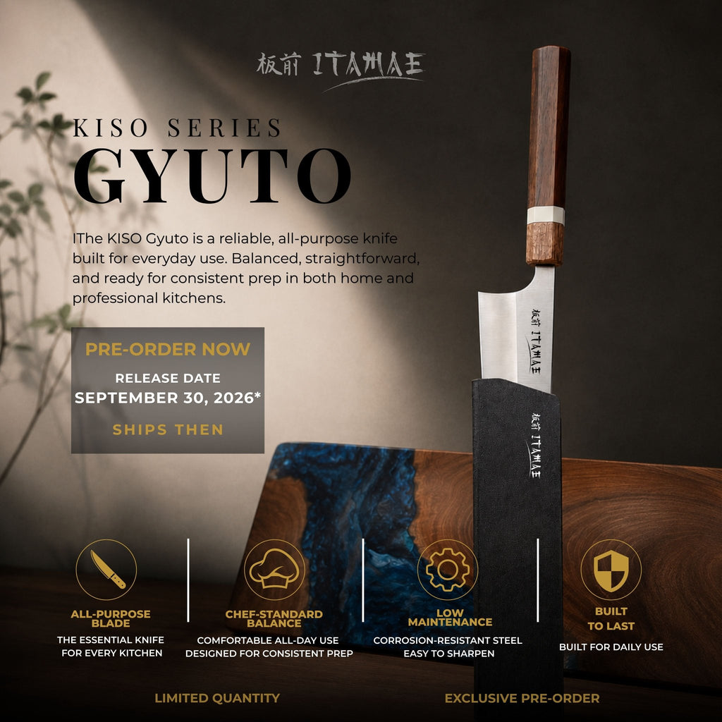 KISO Series | Chef-Standard Kitchen Knives by ITAMAE