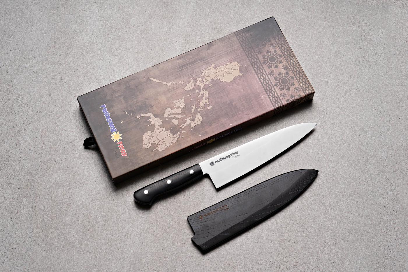 Panlasang Pinoy Chef's Knife Kahoy Knife Itamae 